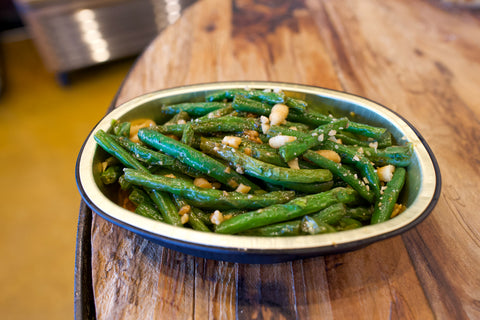 Hoisin Glazed Green Beans with Peanuts