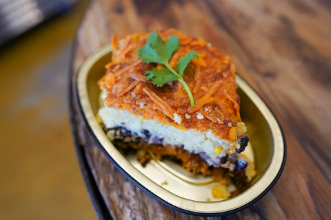 Pork Carnitas Tamale Pie