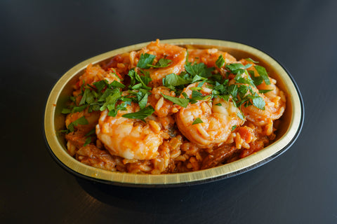 Shrimp and Bradley's Sausage Jambalya