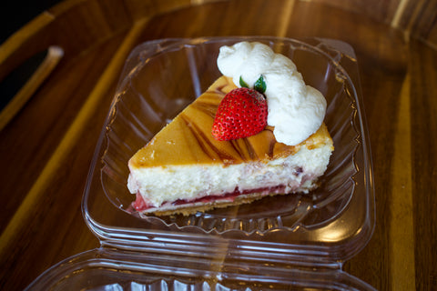 Strawberry Swirl Cheesecake