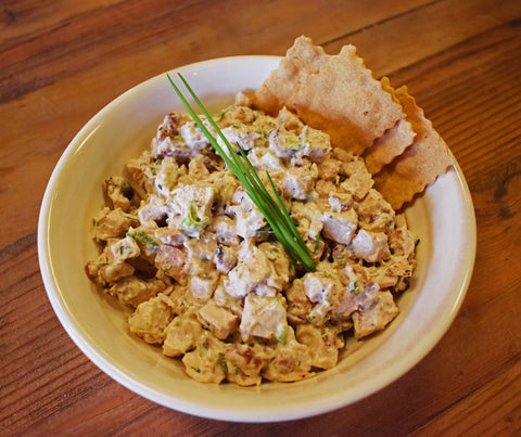 Traditional Chicken Salad with Honey and Pecans