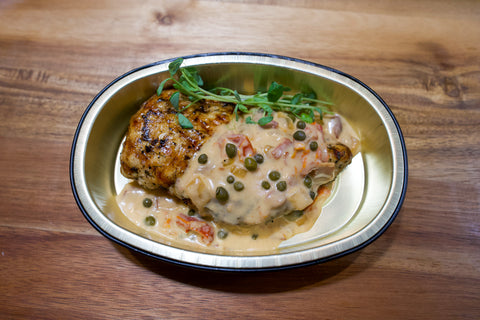 Grilled Chicken With Sun-dried Tomato Bacon Sauce