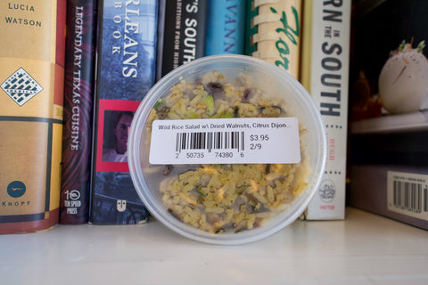 Wild Rice, Walnut and Craisin Salad