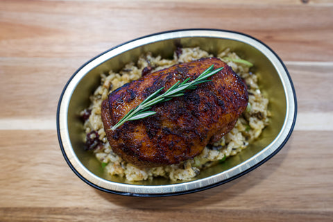 Grilled Honey Rosemary Duck Breast