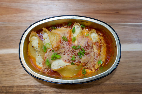 Stuffed Pasta Shells with Marinara