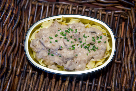 Beef Stroganoff with Rice