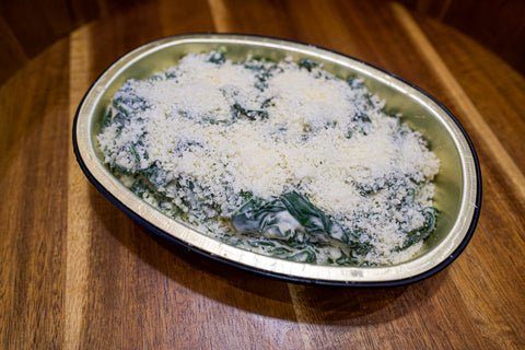 Creamed Fresh Spinach