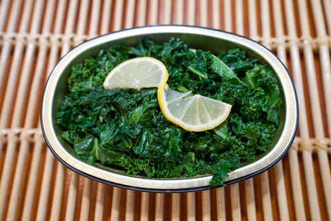 Sauteed Fresh Kale with Garlic