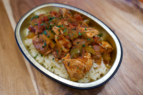 Chicken Creole over Basmati Rice