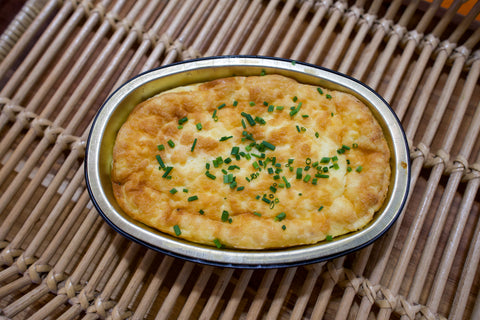 Leek & Goat Cheese Frittata