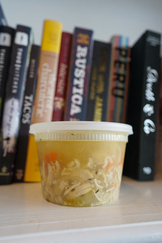 Chicken Vegetable and Brown Rice Soup