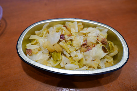 Braised Cabbage with Apples and Hazelnuts