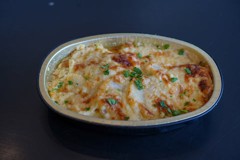 Golden Beet & Potato Gratin