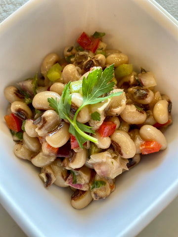 Black Eyed Pea Salad with Bacon