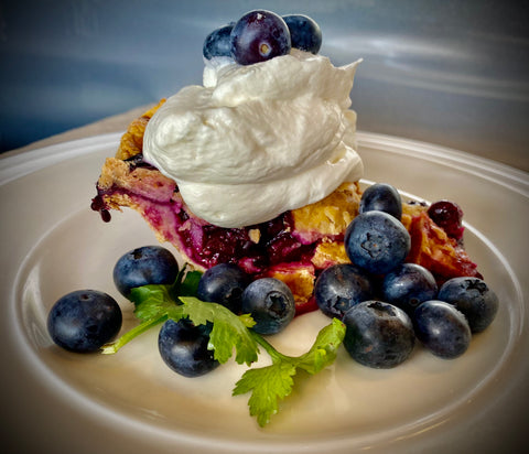 Suber Farms Blueberry Pie