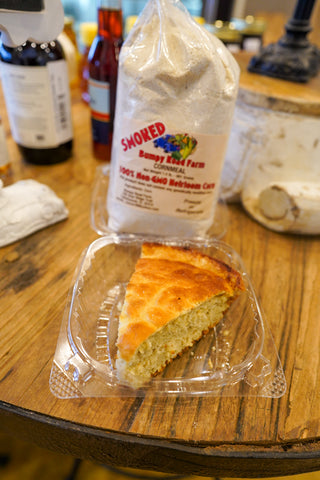 Cornbread made from Bumpy Roads