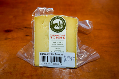 Sweet Grass Dairy Thomasville Tomme
