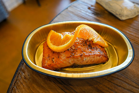 Honey Garlic Glazed Salmon