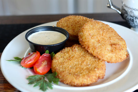 Fried Green Tomatoes with House Remoulade