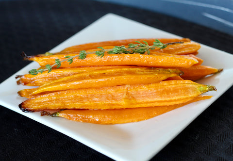 Honey Roasted Heirloom Carrots