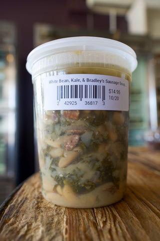 White Bean, Ham and Spinach Soup (16 oz.)
