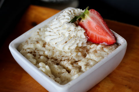 Black Fig Rice Pudding