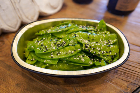 Sesame Snow Peas