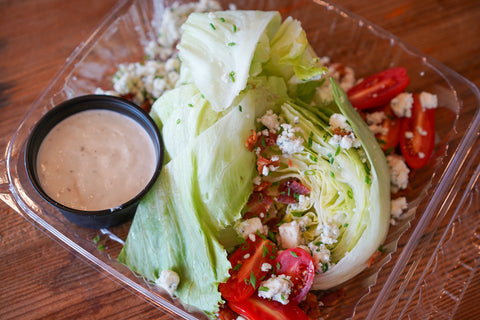 Wedge Salad w/House Made Bleu Cheese Dressing